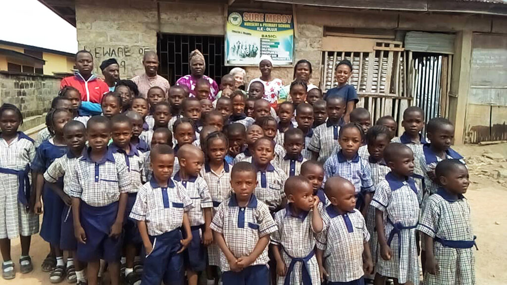 Visita al comedor escolar nigeria 2023